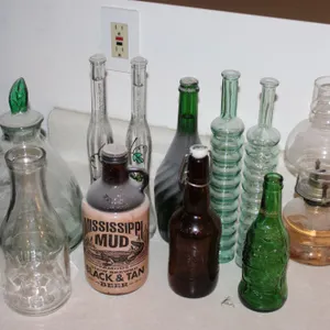 Bottles & Oil Lamps
