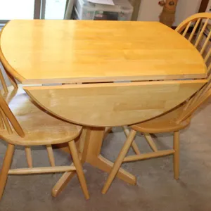 Drop-Leaf Dining Table