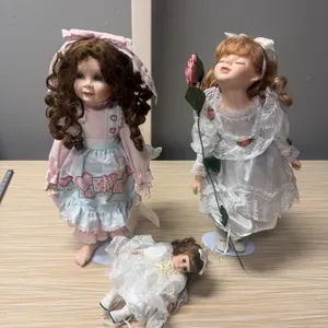 Pink Hamilton Collection doll and Misc.