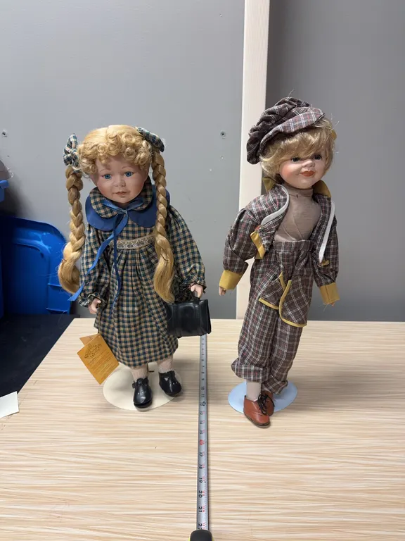 Blond Boy & Girl Debutante Doll