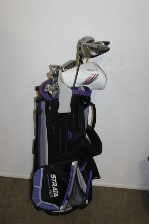 Golf Clubs & Bag