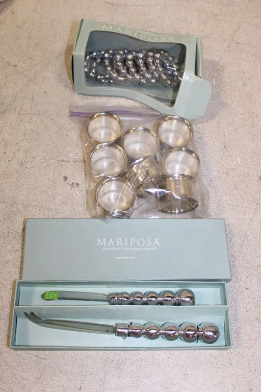Mariposa Tableware & Napkin Rings