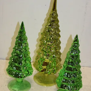 Glass Christmas Trees