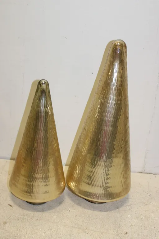 Glass Christmas Trees