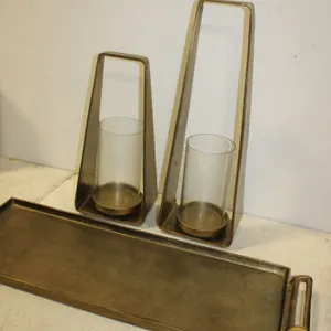 Candleholders & Tray