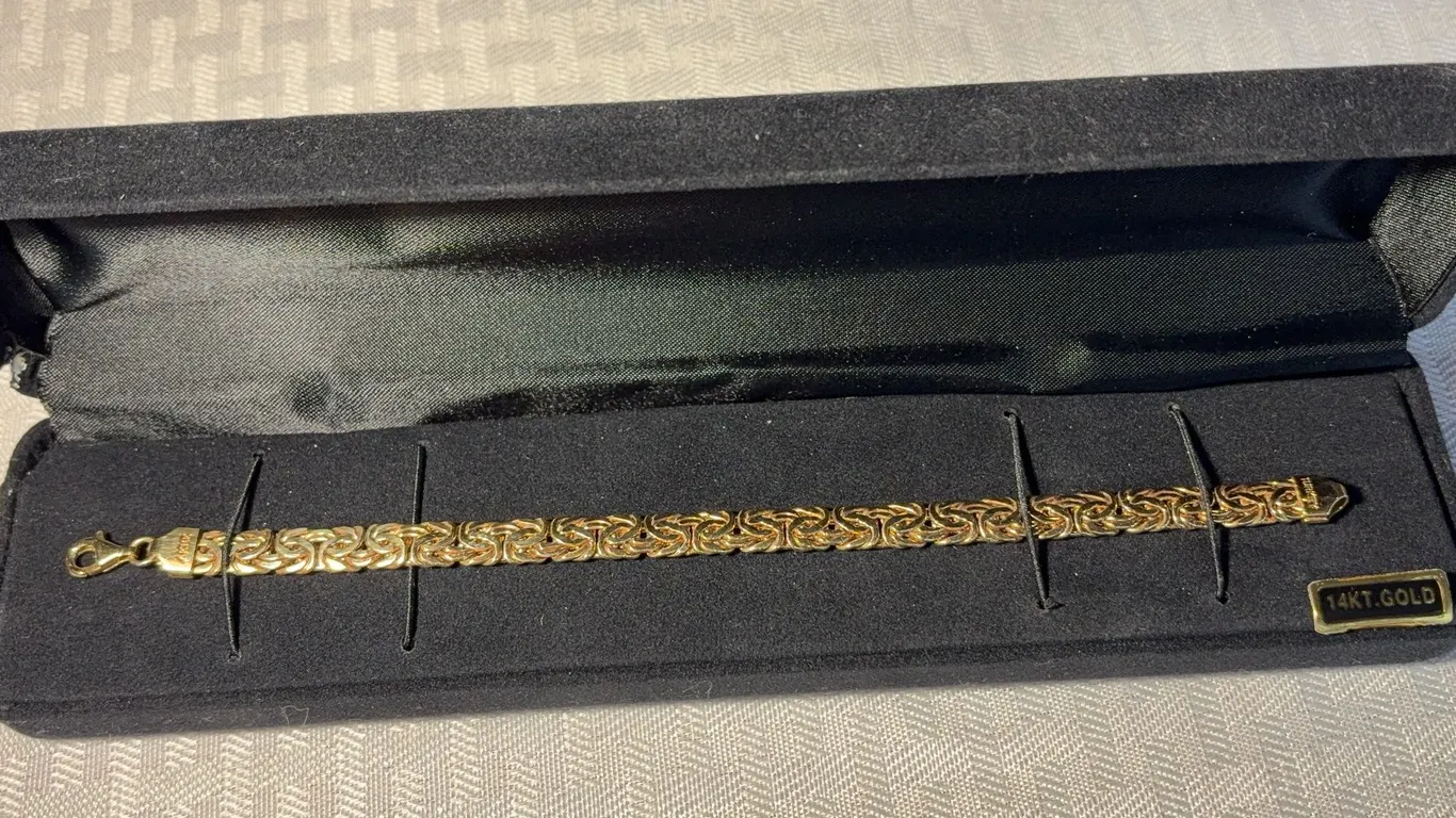 14K Byzantine Bracelet