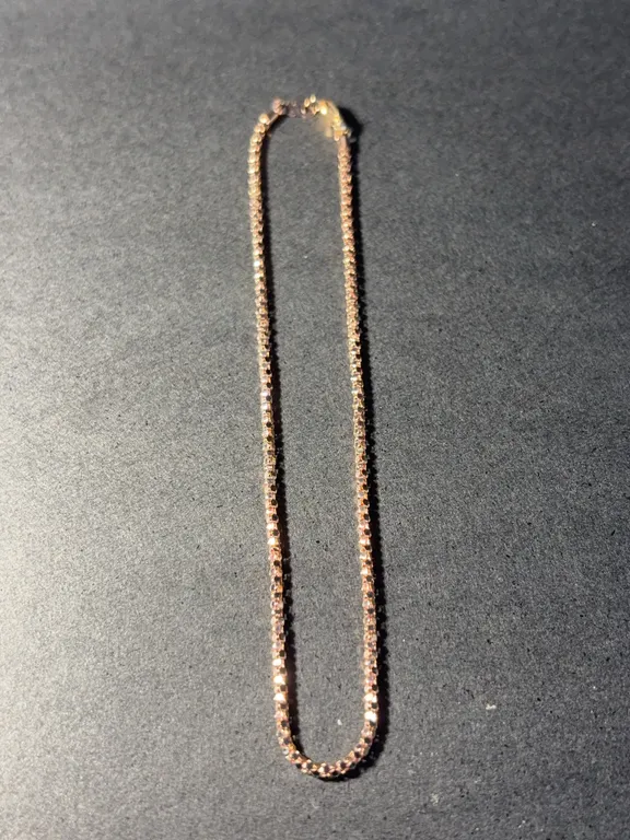 14K Rose Gold Ankle Bracelet