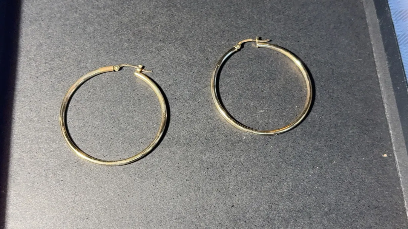 14K Hoop Earrings