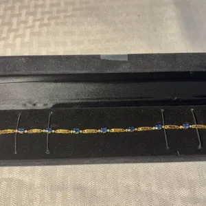 14K Sapphire Bracelet
