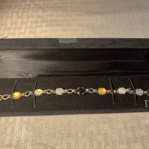 Southwest Sterling Silver Multi Stone Bracelet