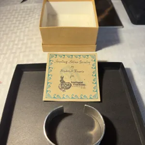 SW Sterling Silver Cuff Bracelet Artisan