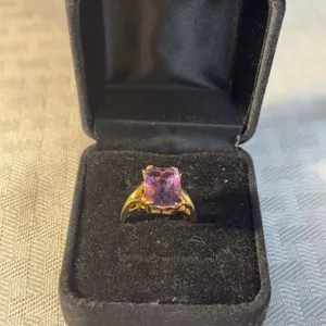 14K Brazilian Amethyst Ring