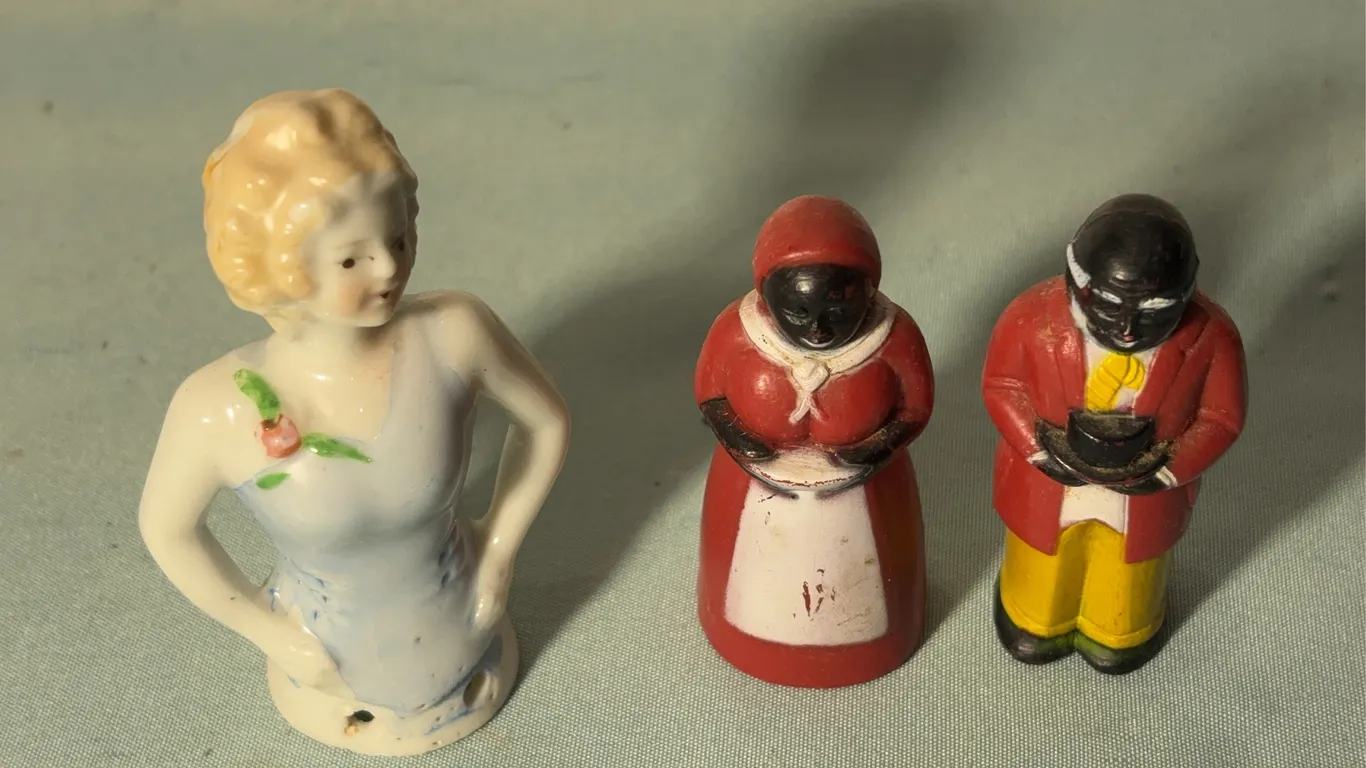 Half Doll and Aunt Jemima and Uncle Mose