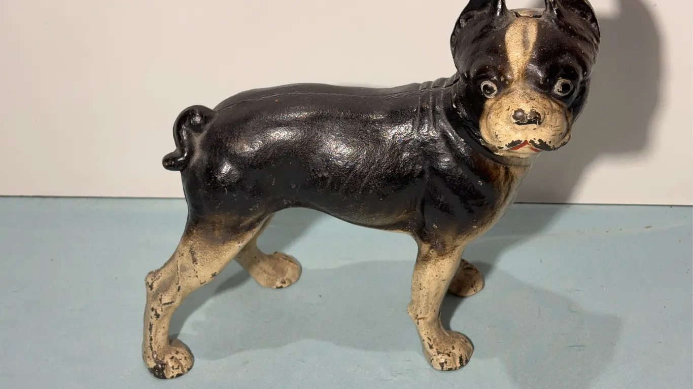 Cast-iron Bulldog Doorstop