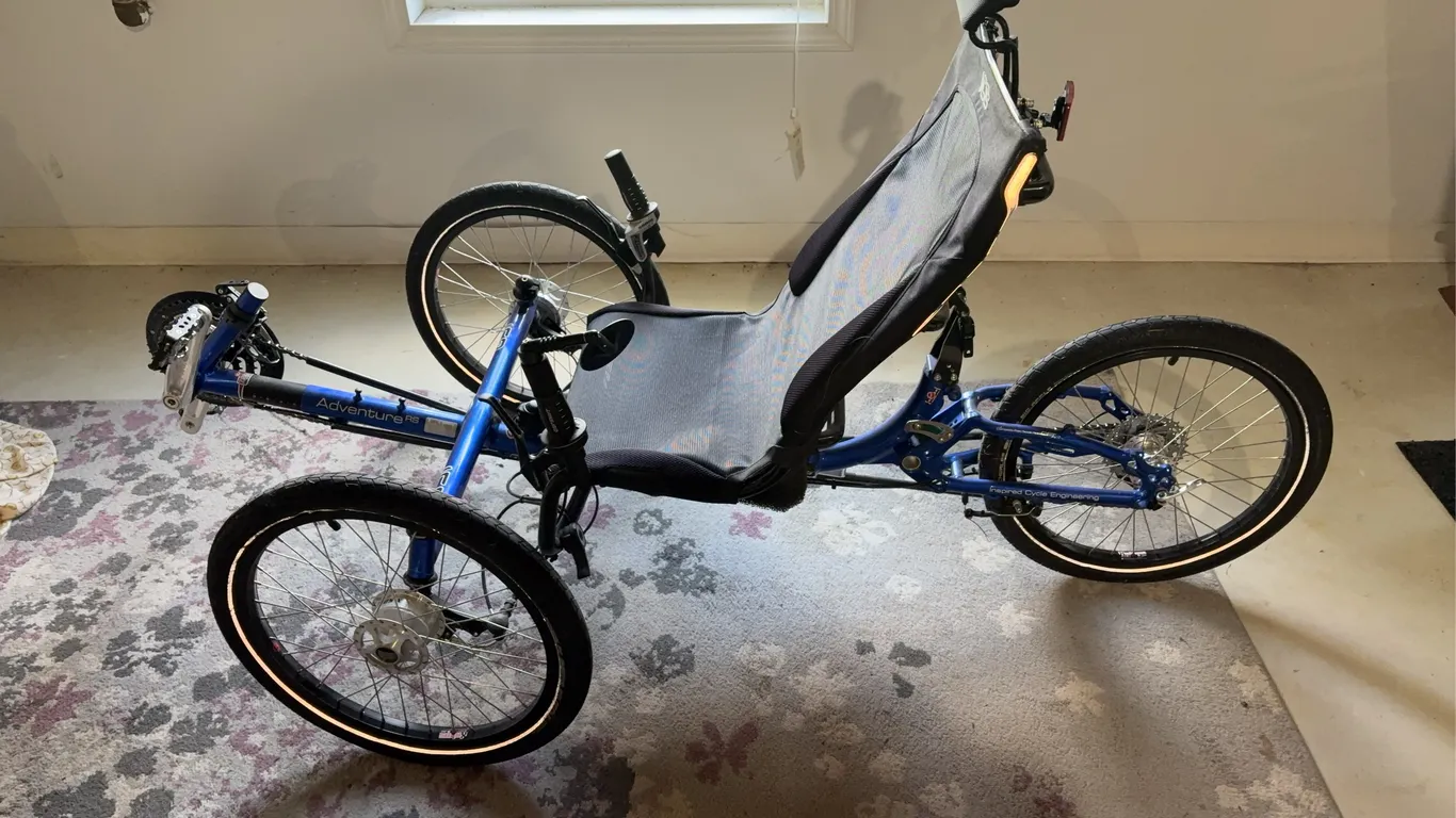 Recumbent Bicycle, ICE, Adventure RS