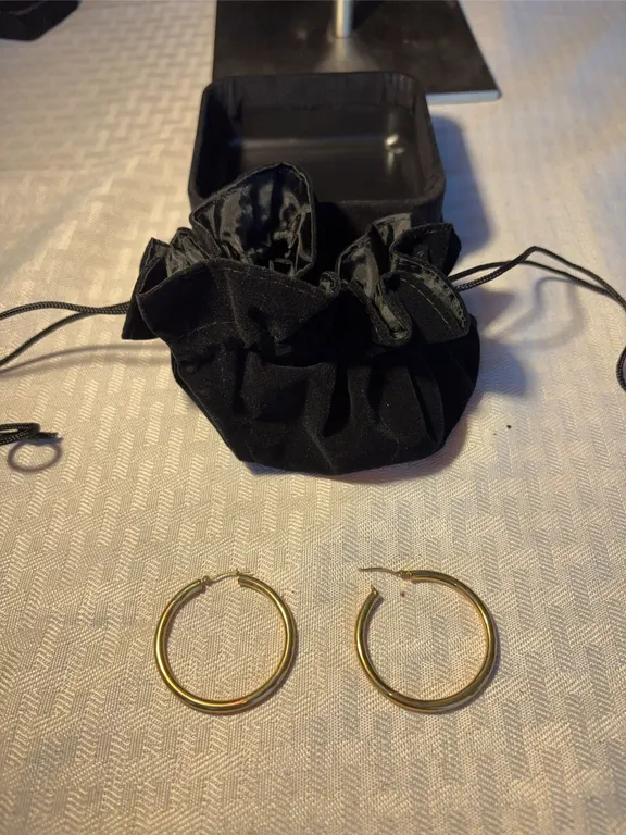 14K Hoop Earrings