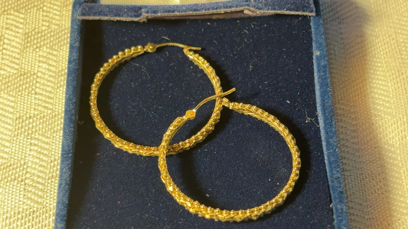 14K Hoop Earrings