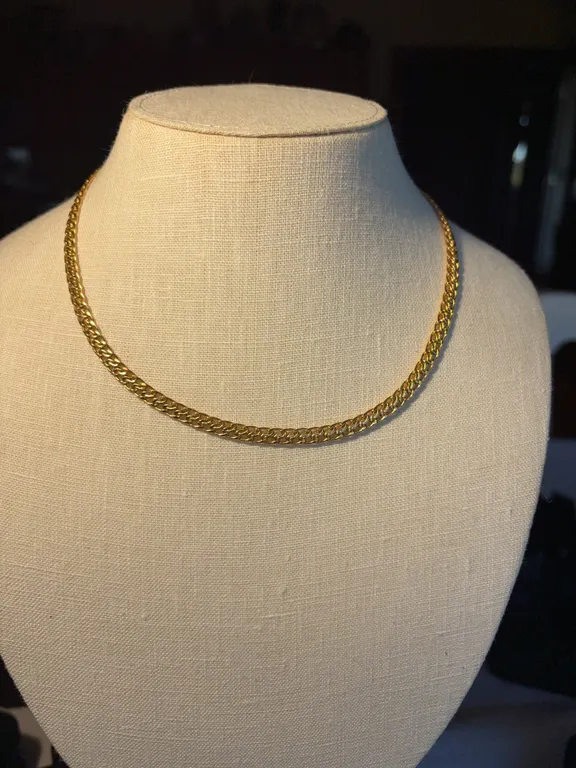 14K Braided Necklace