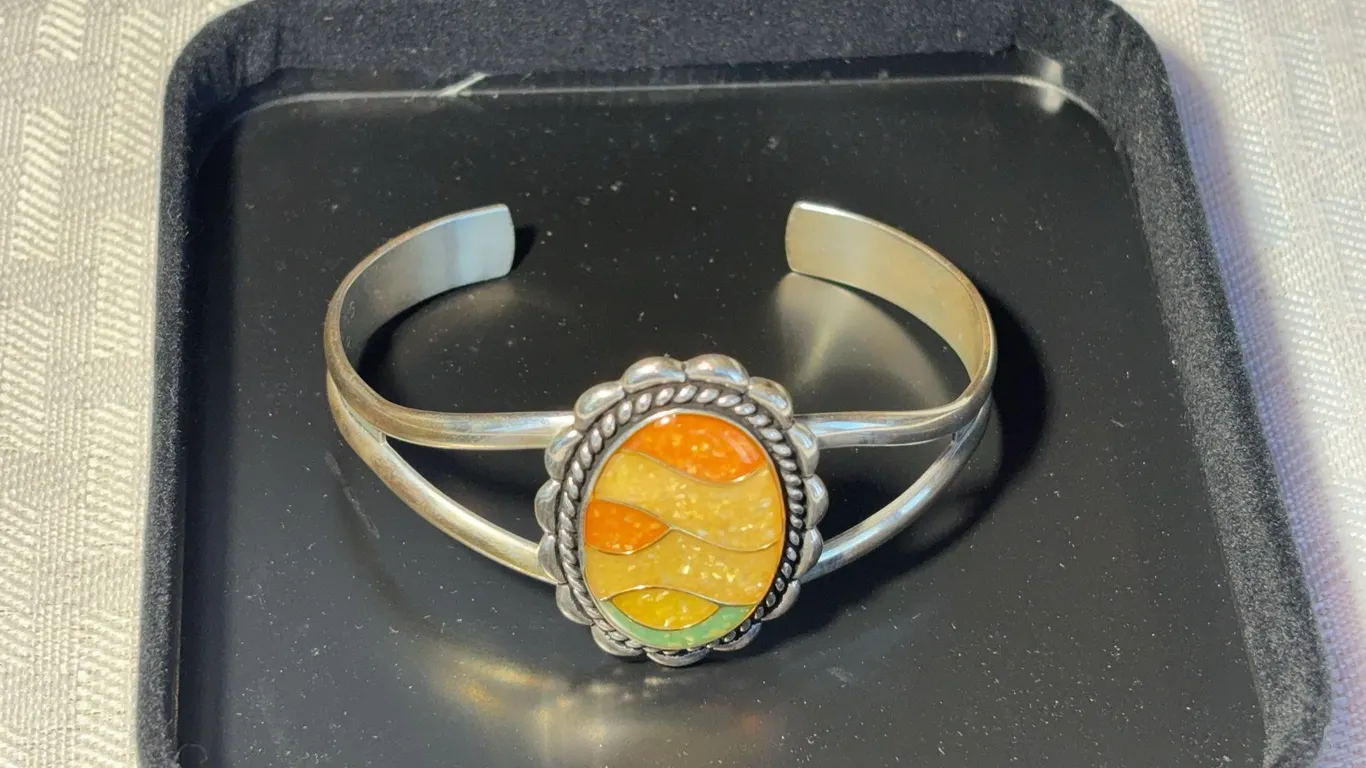 SW Sterling Desert Sand Cuff Bracelet
