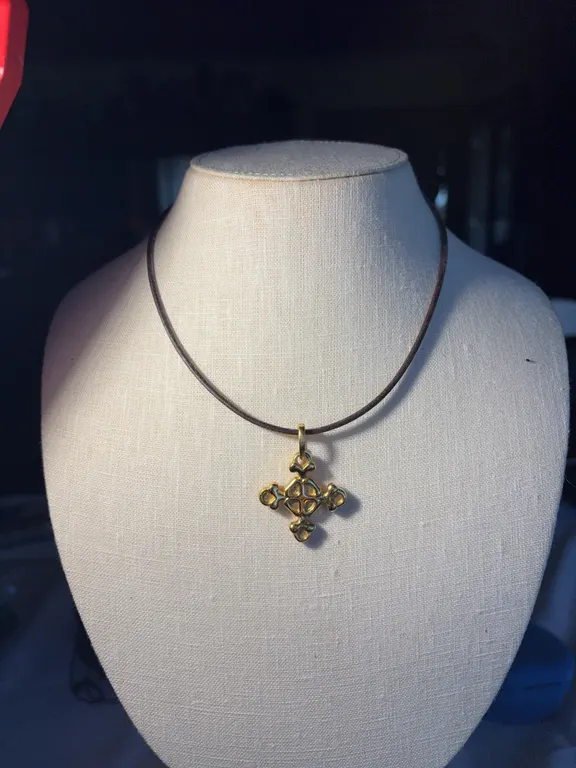 14K Pendant with Necklace