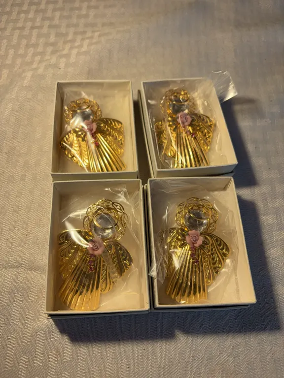 Four Costume Angel Pins