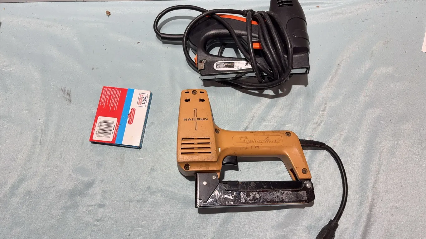 Two Electric Staplers
