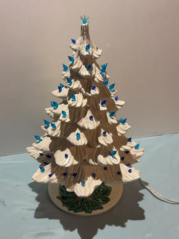 Ceramic White Christmas Tree
