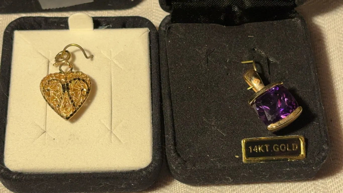 Two 14K Charms