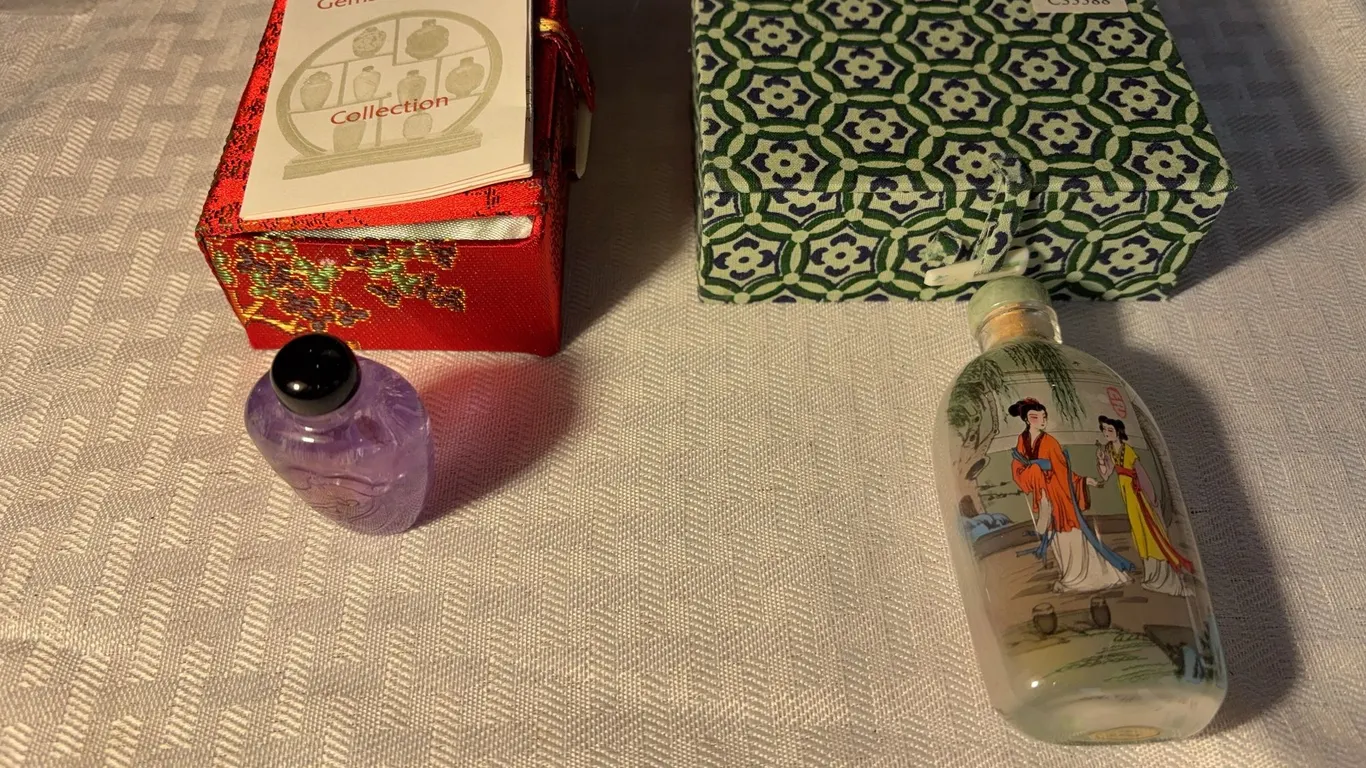Two Decorative Bottles