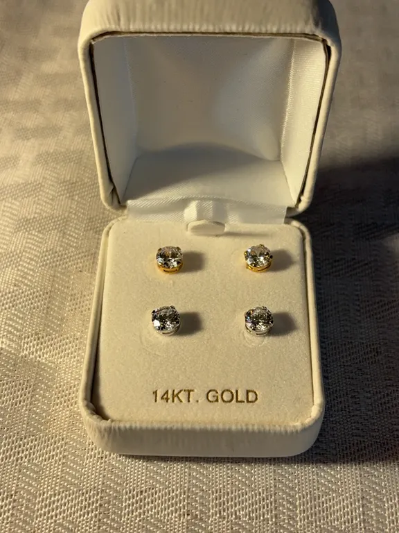 14K Stud Earrings