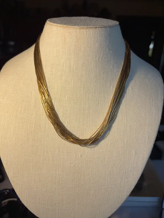 14K Strand Necklace