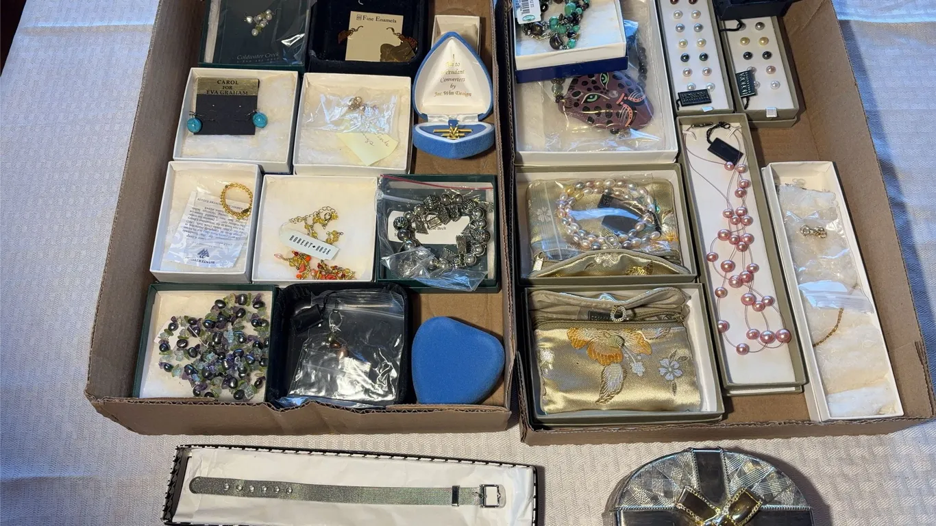 Two Boxes of Costume Jewelry NIB