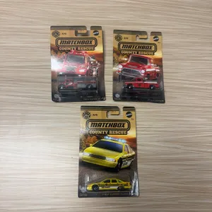 MATCHBOX 2018 COUNTY RESCUE : freightliner M2 106 #4– 57 GMC stepside #2 – Chevy caprice, classic po