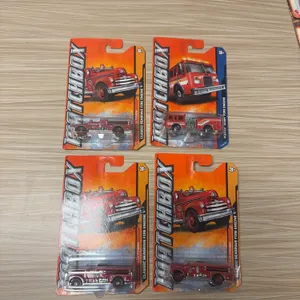 MATCHBOX 2011 : Pierce Dash fire engine MBX city #8 – MBX old town classic Seagrave fire engine #10