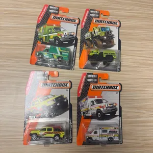 MATCHBOX 2015: Ford E350 ambulance #74 – blaze blaster #57 – Toyota Tacoma #75 – Ford F350 ambulance
