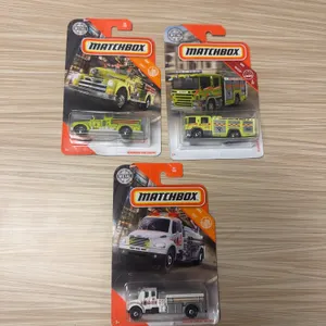 MATCHBOX 2019: Seagrave fire engine #26 – Scania P360#5 – freightliner M2 106#34