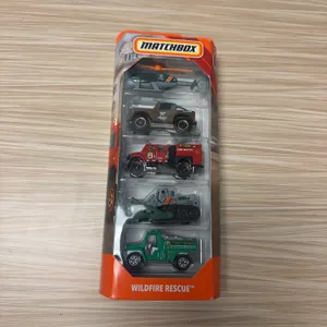 MATCHBOX 5 CAR SET : 2018 WILDFIRE RESCUE