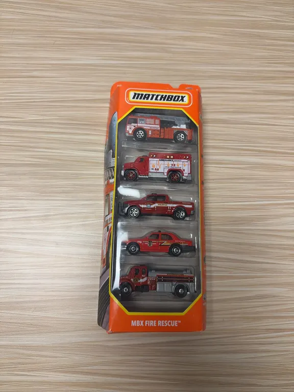 MATCHBOX 5 CAR SET : 2020 MBX FIRE RESCUE