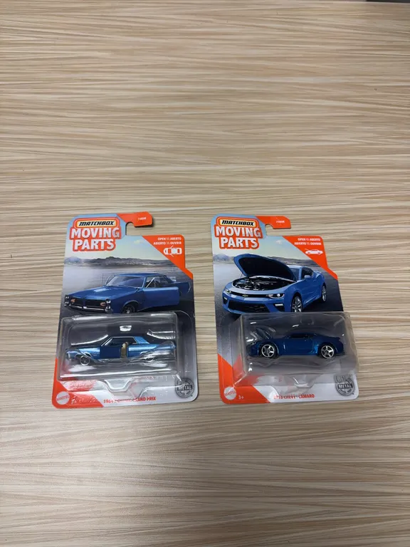 MATCHBOX MOVING PARTS : 1964 Pontiac, Grand Prix -2016 Chevy Camaro