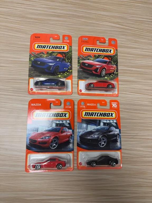 MATCHBOX: 2021 Cadillac CT5-V / 2004 Mazda RX8
