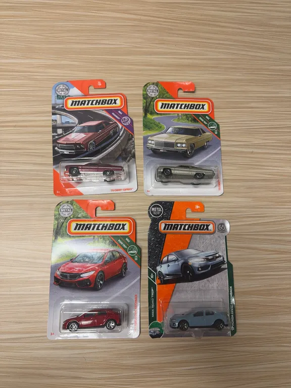 MATCHBOX: ‘75 Chevy caprice / ‘17 Honda Civic Hatchback