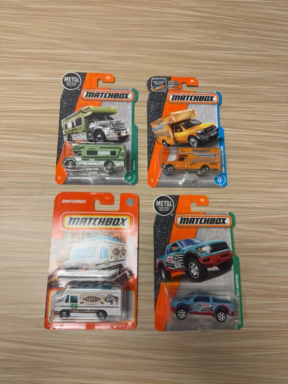 MATCHBOX: MBX RV / MBX moving van / ciao mobile ll / Ford F150 SVT raptor