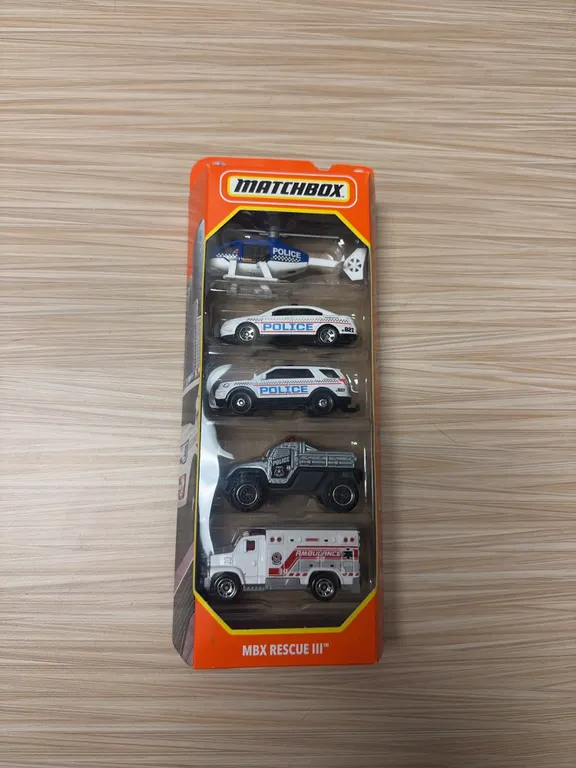 MATCHBOX 5 PACK : MBX Rescue lll