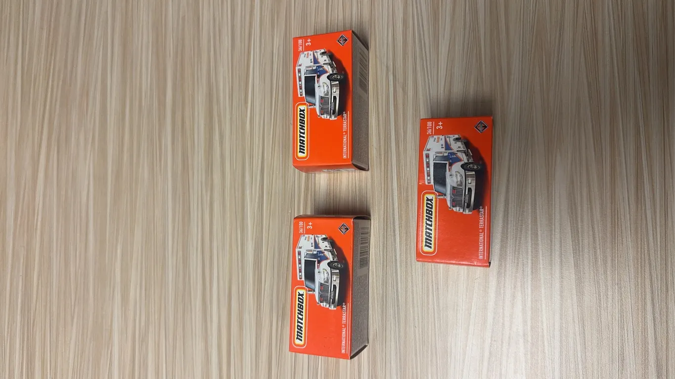 MATCHBOX: international Terrastar 36/100 (3)