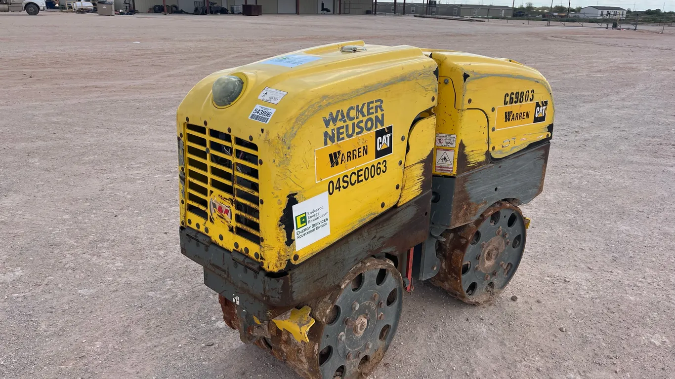 2014 WACKER NEUSON RTX-SC2 PADFOOT TRENCH COMPACTOR