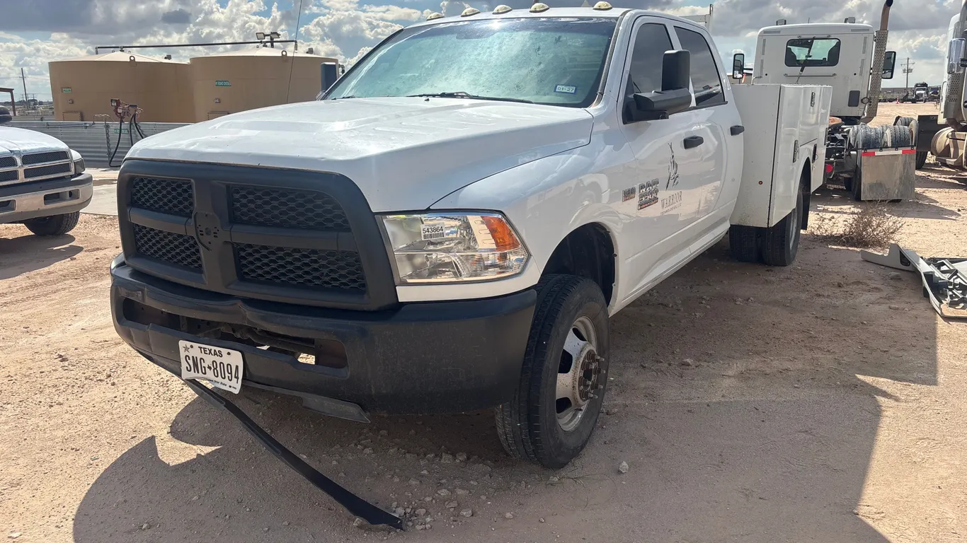 2018 DODGE 3500 CREW CAB MECHANIC TRUCK VIN: 3C7WRTCJ4JG119403