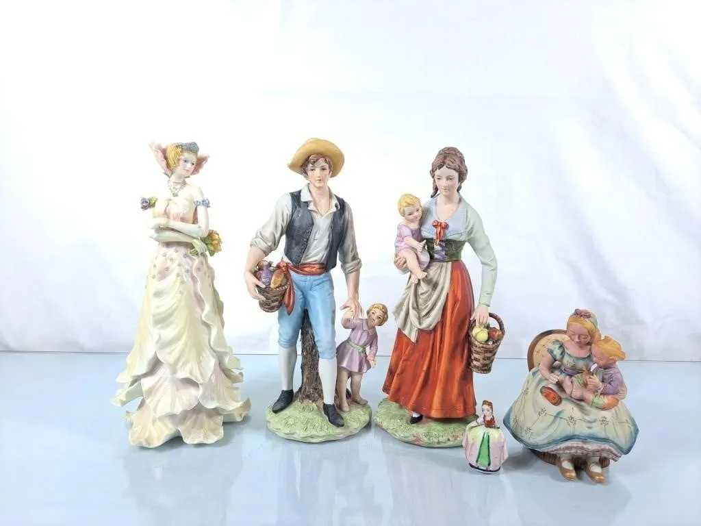 Vintage Monet Porcelain Figurines, Shafford