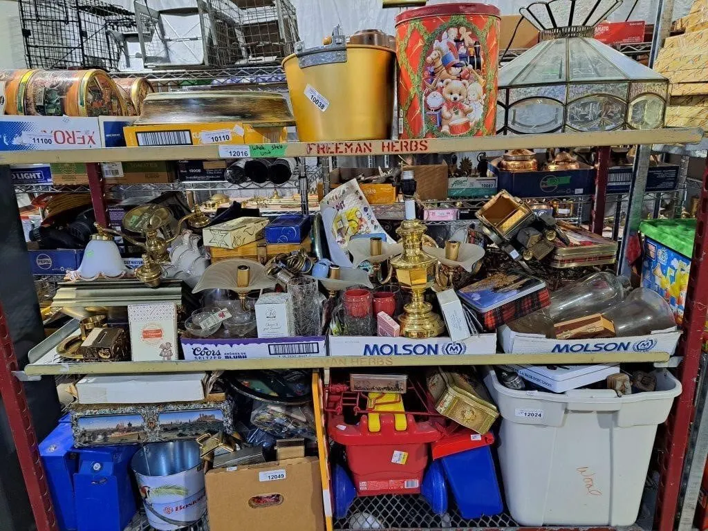 Shelf of contents! Great resellers lot!