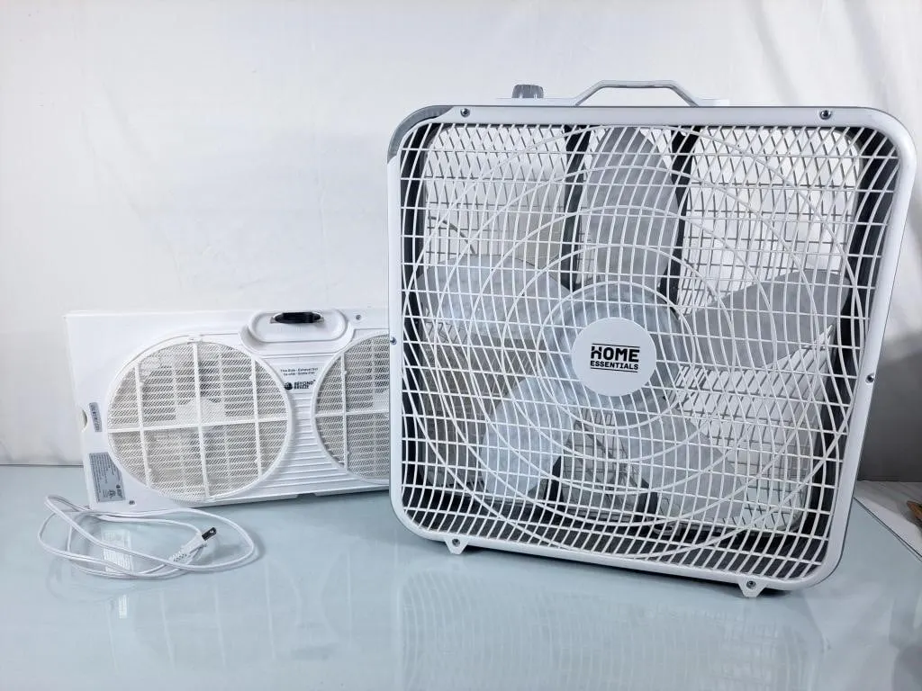 Home Essentials Box Fan & Beyond Breeze Window