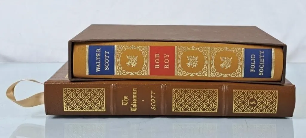 Sir Walter Scott Books - Easton Press Printing